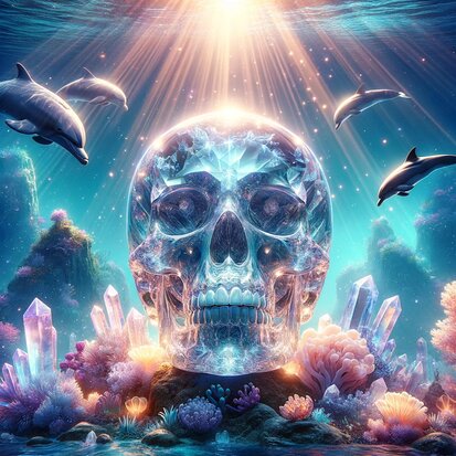 Crystal Skull (Keeper) & Atlantean/Lemuria Crystal Activation