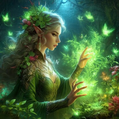 Keeper of the Elven Light and Magic Initation